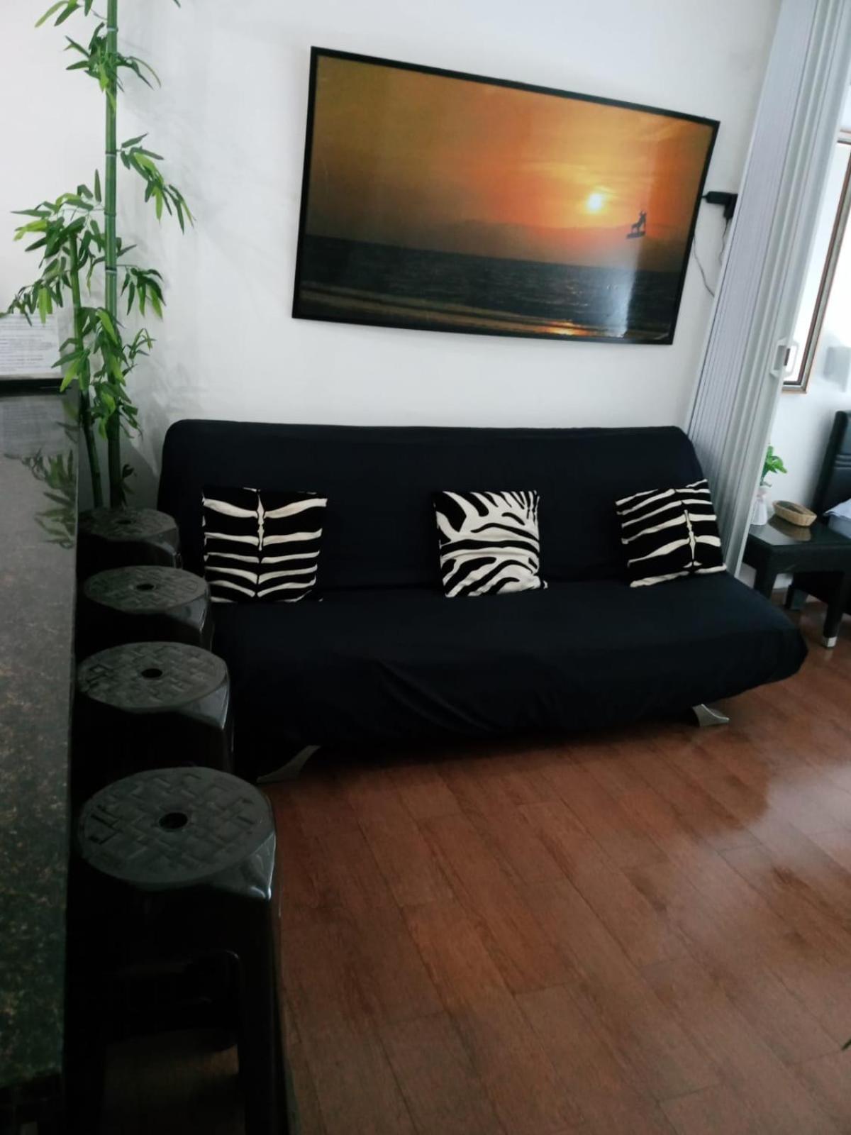 Apartamento En Balabeach Maria Chiquita In Front Of The Beach 2Hab Colon Kamer foto
